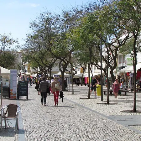 Between Beach And Downtown Albufeira